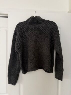 Free People cropped cowl neck sweater